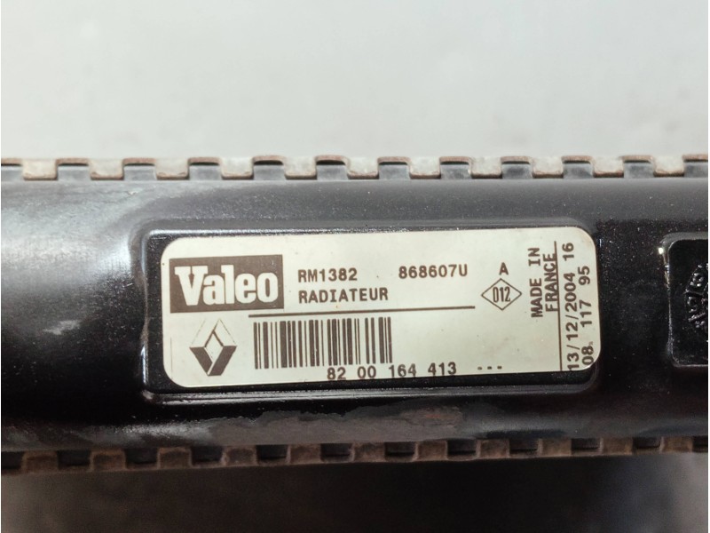 Recambio de radiador agua para renault clio ii fase ii (b/cb0) referencia OEM IAM 8200164413 868607U RM1382