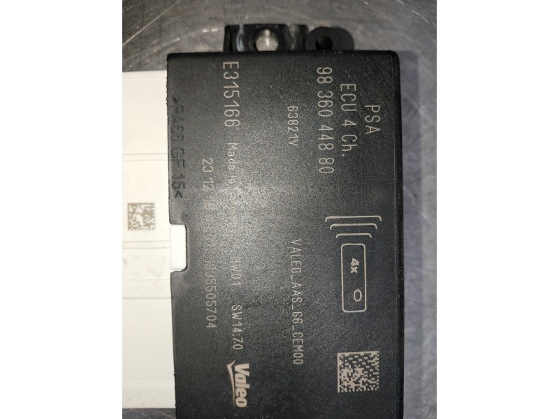 Recambio de modulo electronico para citroen c4 cactus bluehdi 100 referencia OEM IAM 9836044880 E315166 1935505704