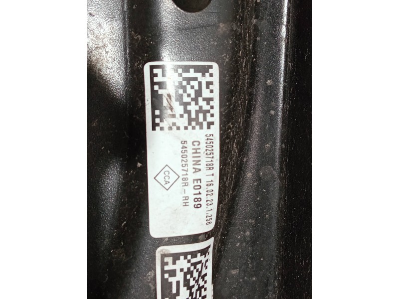 Recambio de brazo suspension inferior delantero derecho para dacia spring referencia OEM IAM 545025718R  