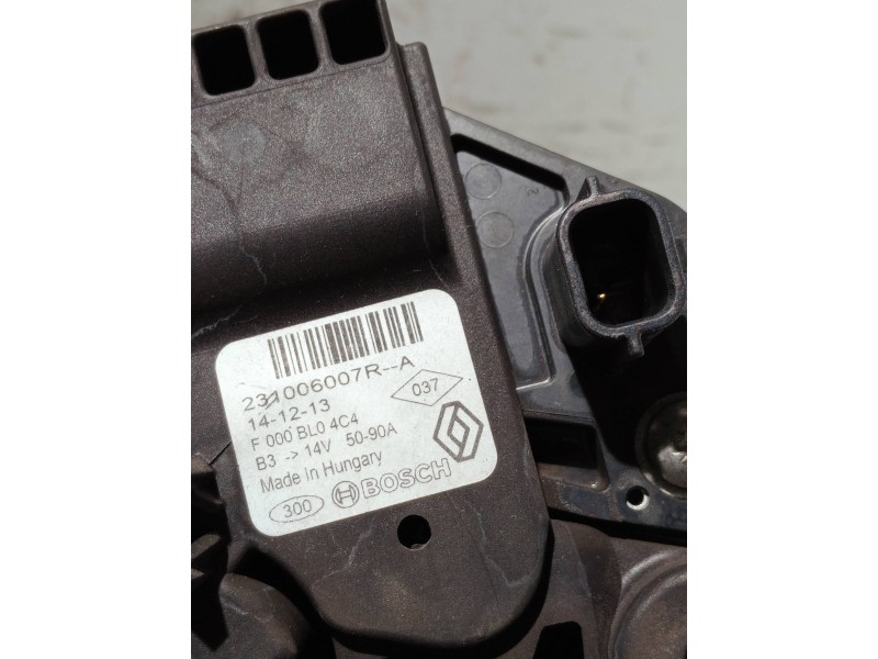 Recambio de alternador para smart forfour referencia OEM IAM 231006007R F000BL04C4 