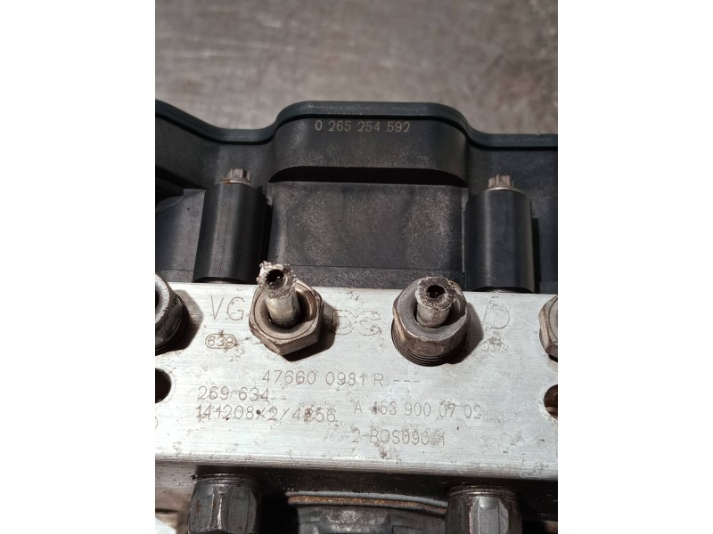 Recambio de abs para smart forfour referencia OEM IAM 0265956320 476600981R A4539000702