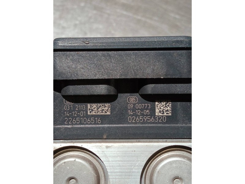 Recambio de abs para smart forfour referencia OEM IAM 0265956320 476600981R A4539000702