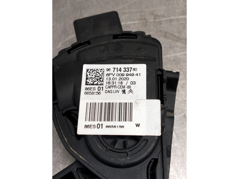 Recambio de potenciometro pedal para citroen c4 cactus bluehdi 100 referencia OEM IAM 9671433780 6PV00994941 86ES6658156