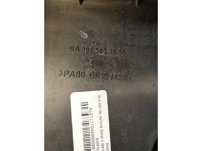 Recambio de electroventilador para mercedes clase c (w202) berlina 180 (202.018) referencia OEM IAM 2025053555  