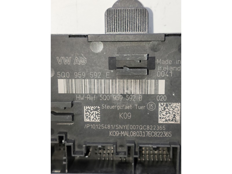 Recambio de modulo electronico para audi a3 sedán (8vm) referencia OEM IAM 5Q0959592E 5Q0959592B P10125481