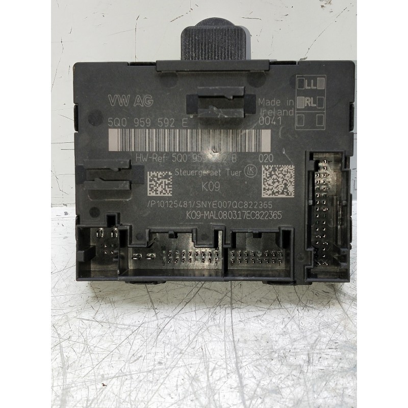 Recambio de modulo electronico para audi a3 sedán (8vm) referencia OEM IAM 5Q0959592E 5Q0959592B P10125481