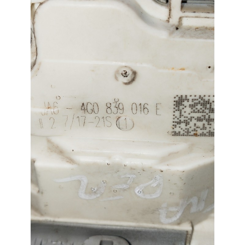 Recambio de motor cierre centralizado trasero derecho para audi a3 sedán (8vm) referencia OEM IAM 4G0839016E  5P