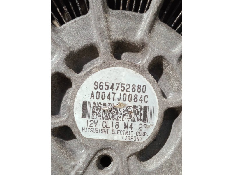 Recambio de alternador para peugeot 407 sw st confort pack referencia OEM IAM 9654752880 A004TJ0084C 
