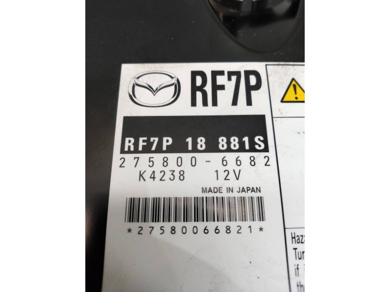 Recambio de centralita motor uce para mazda 5 berl. (cr) referencia OEM IAM 2758006682 RF7P18881S 