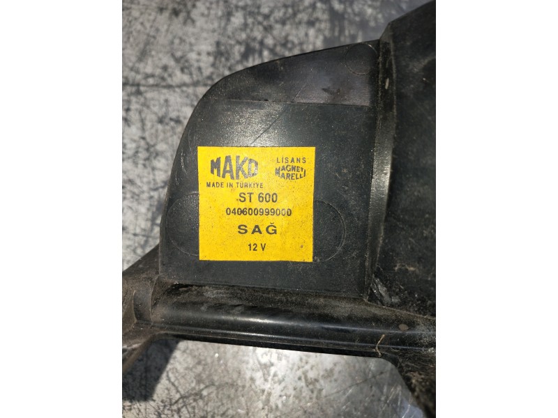 Recambio de piloto trasero derecho para fiat doblo (119) referencia OEM IAM 040600999000  