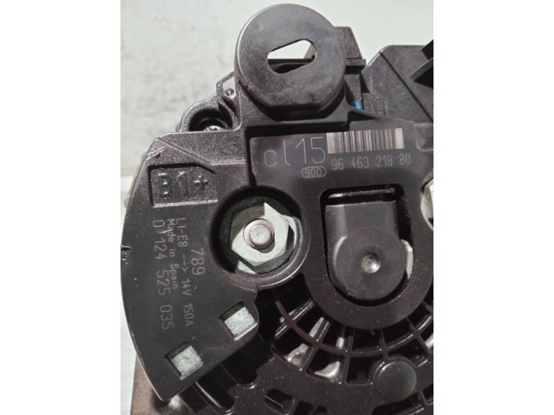 Recambio de alternador para citroen xsara picasso referencia OEM IAM 9646321880 0124525035 