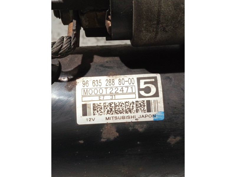 Recambio de motor arranque para citroen xsara picasso referencia OEM IAM 966352888000 M000T22471 