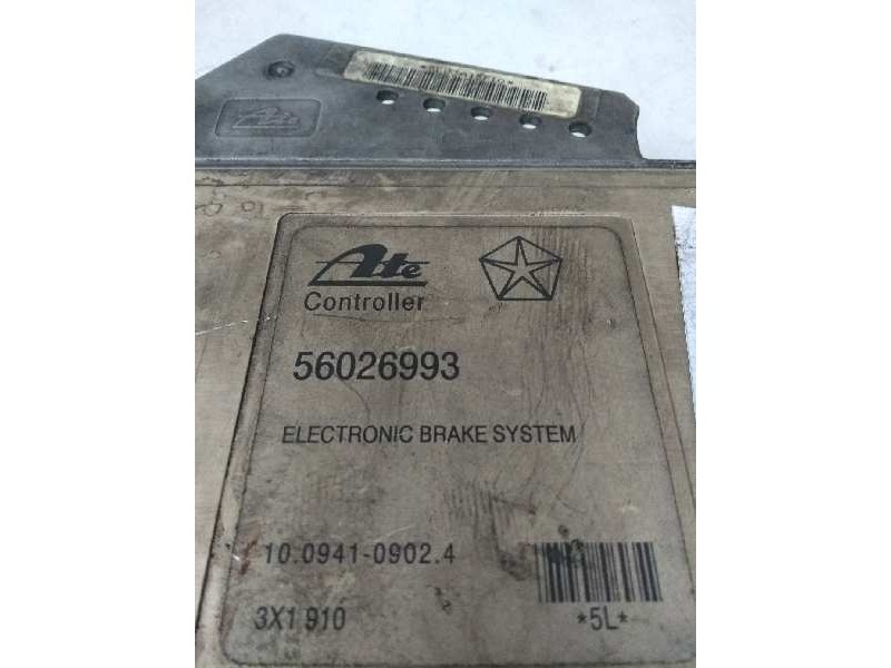 Recambio de centralita abs para jeep gr.cherokee (zj)/(z) 5.2 ltd. (zj) referencia OEM IAM 56026993 10094109024 