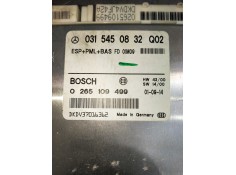 Recambio de centralita abs para mercedes clase e (w210) berlina diesel referencia OEM IAM 0265109499   2