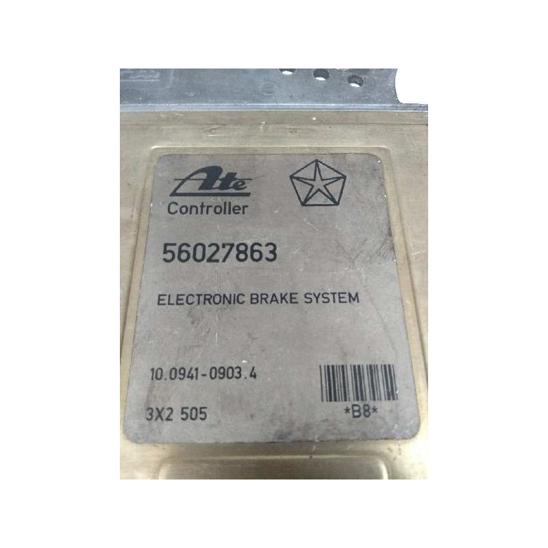 Recambio de centralita abs para jeep gr.cherokee (zj)/(z) 5.2 ltd. (zj) referencia OEM IAM 56027863 10094109034 