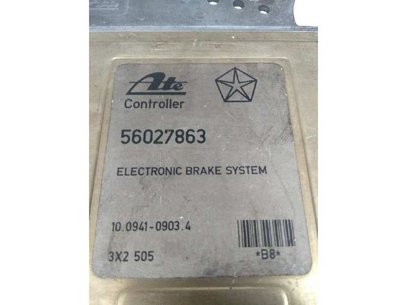 Recambio de centralita abs para jeep gr.cherokee (zj)/(z) 5.2 ltd. (zj) referencia OEM IAM 56027863 10094109034 