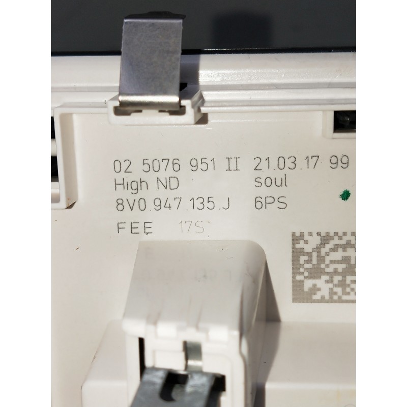 Recambio de luz interior para audi a3 sedán (8vm) referencia OEM IAM 8V0947135J 025076951 