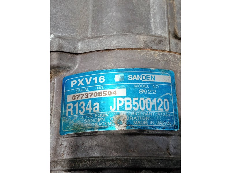 Recambio de compresor aire acondicionado para land rover freelander referencia OEM IAM JPB500120  