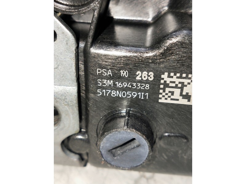 Recambio de motor cierre centralizado trasero derecho para citroen c-elysée referencia OEM IAM PSA190263 16943328 5178N591I1 4P