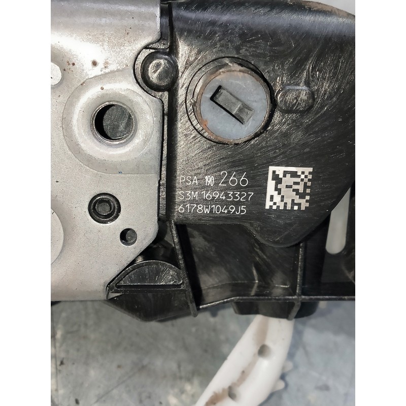 Recambio de motor cierre centralizado trasero izquierdo para citroen c-elysée referencia OEM IAM PSA190266 16943327 6198W1049J5 