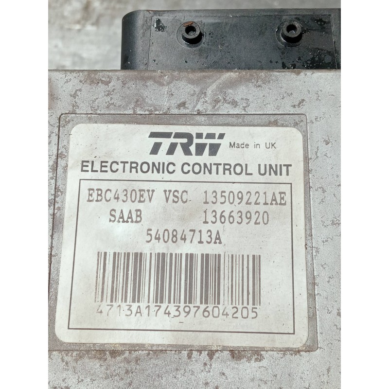 Recambio de abs para saab 9-3 berlina 1.9 tid linear sport referencia OEM IAM 13663920 54084713A 12801324