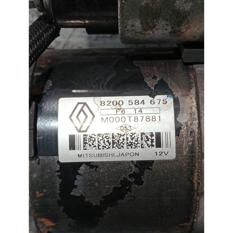Recambio de motor arranque para renault clio ii fase ii (b/cb0) referencia OEM IAM 8200584675 M000T87881 