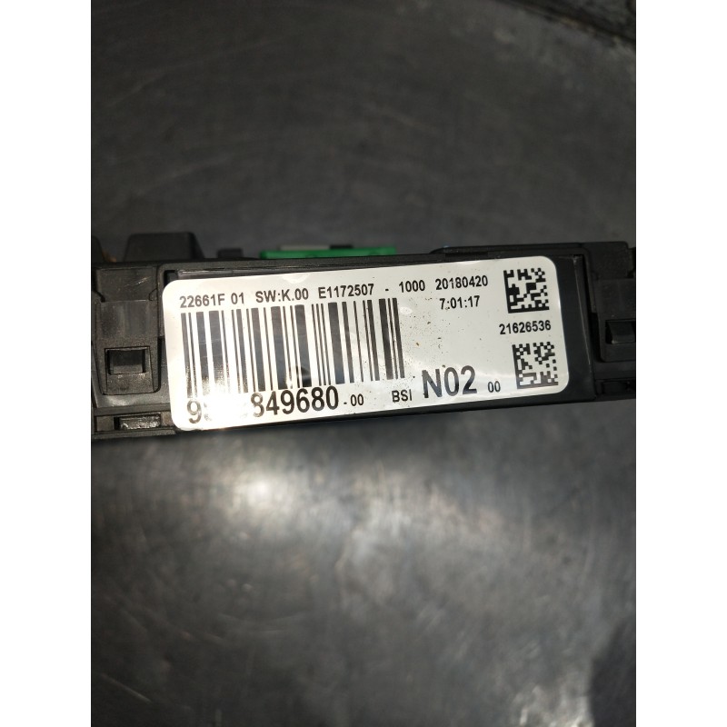 Recambio de caja reles / fusibles para citroen c-elysée referencia OEM IAM 9819849680  