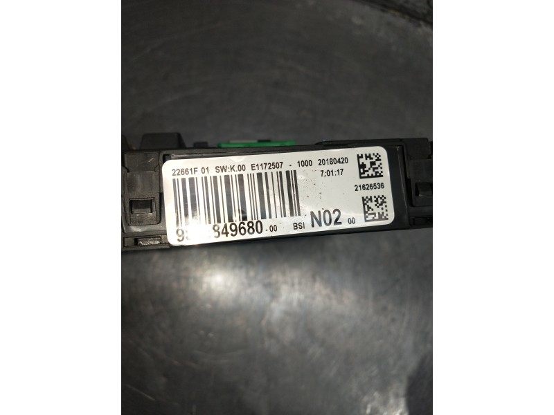 Recambio de caja reles / fusibles para citroen c-elysée referencia OEM IAM 9819849680  