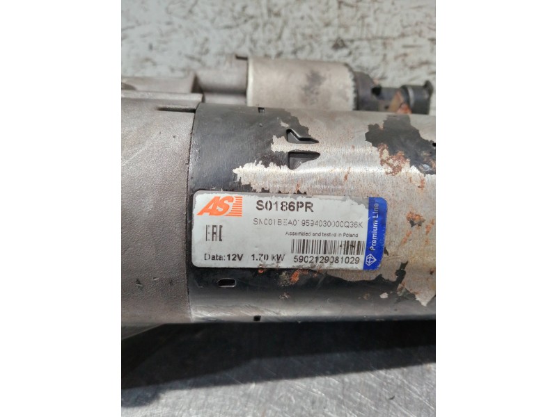 Recambio de motor arranque para fiat doblo cargo (223) 1.9 d referencia OEM IAM 5902129081029 S0186PR 