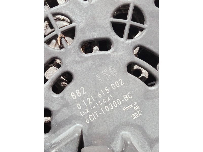 Recambio de alternador para ford transit caja cerrada ´06 referencia OEM IAM 6CIT10300BC 0121615002 