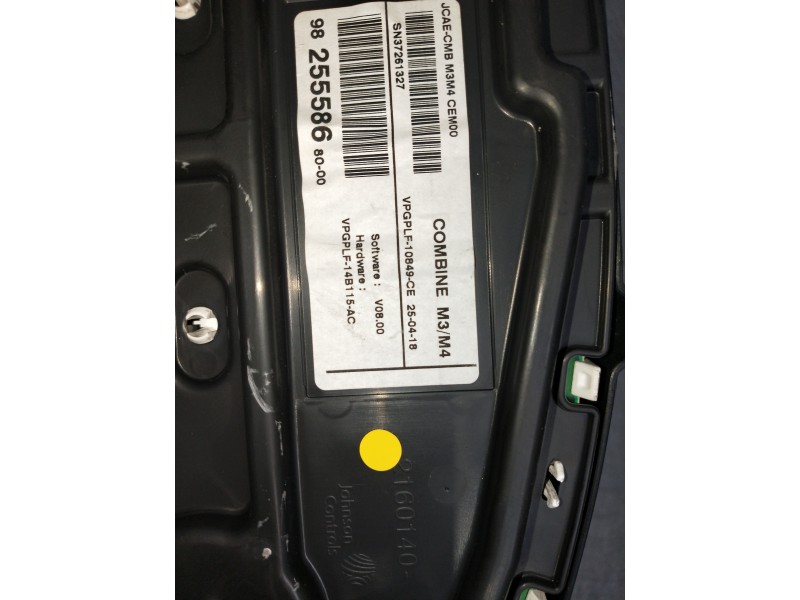 Recambio de cuadro instrumentos para citroen c-elysée referencia OEM IAM 982555868000 2160140 