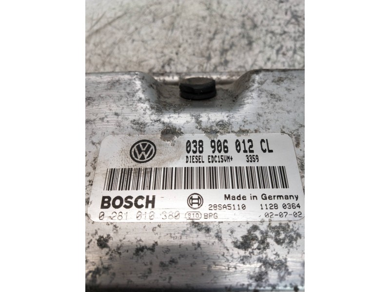 Recambio de centralita motor uce para skoda octavia combi (1u5) referencia OEM IAM 0281010380 038906012CL 