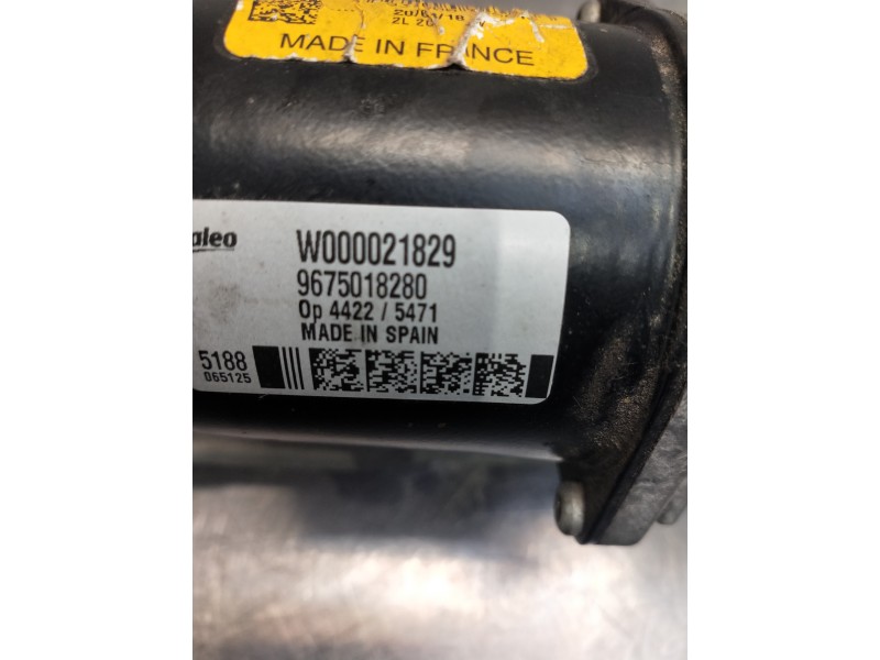 Recambio de motor limpia delantero para citroen c-elysée referencia OEM IAM 9675018280 W000021829 V000032564