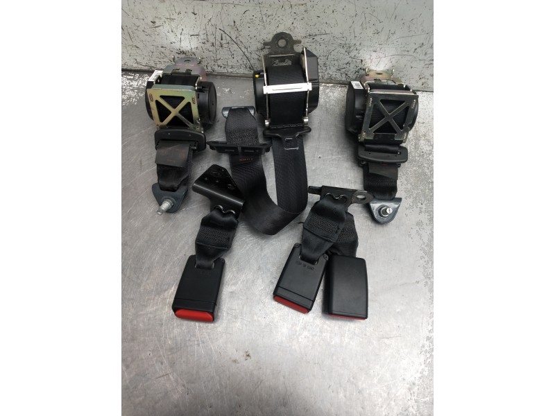 Recambio de juego cinturones trasero para citroen c-elysée referencia OEM IAM 8135630 8135629 4P. 8142636