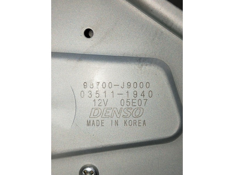 Recambio de motor limpia trasero para hyundai kona n os referencia OEM IAM 98700J9000 035111940 