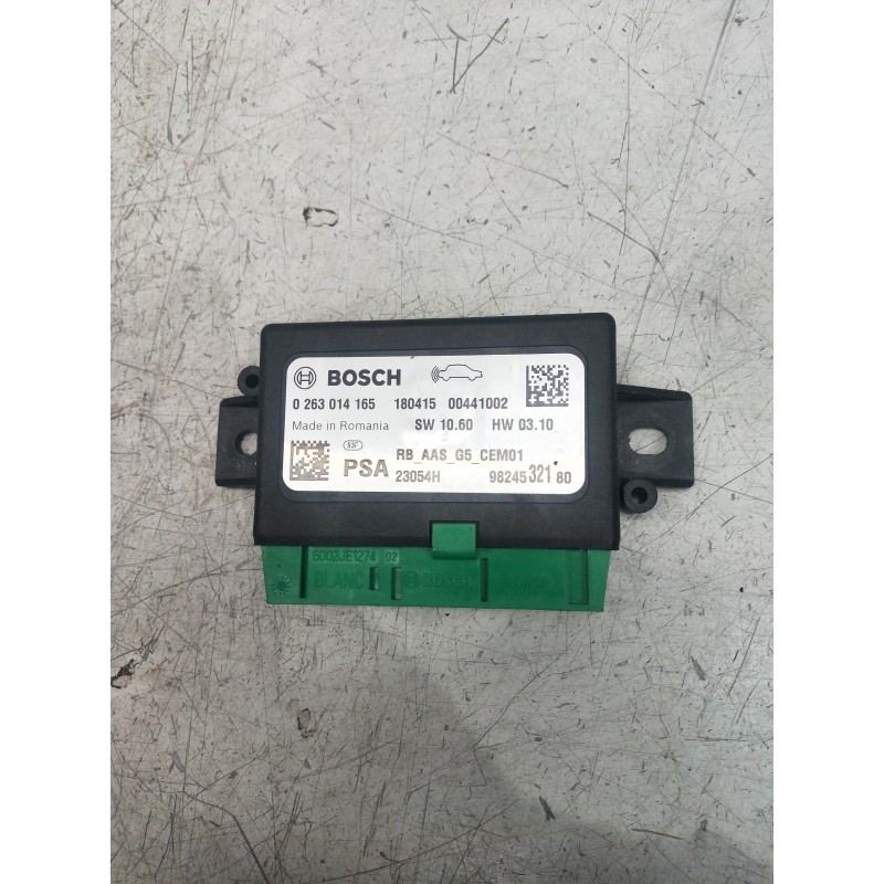 Recambio de modulo electronico para citroen c-elysée referencia OEM IAM 0263014165 9824532180 18041500441002