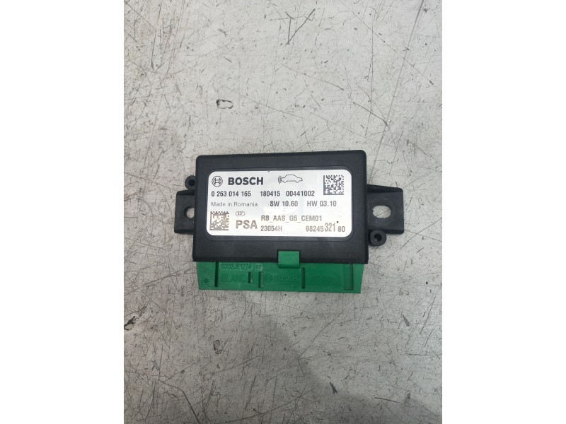 Recambio de modulo electronico para citroen c-elysée referencia OEM IAM 0263014165 9824532180 18041500441002