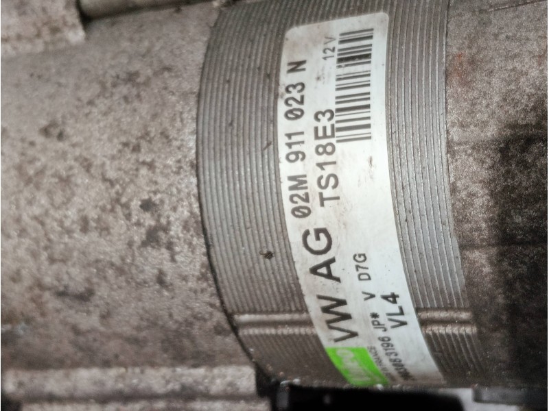 Recambio de motor arranque para seat leon (1p1) referencia OEM IAM 02M911023N  