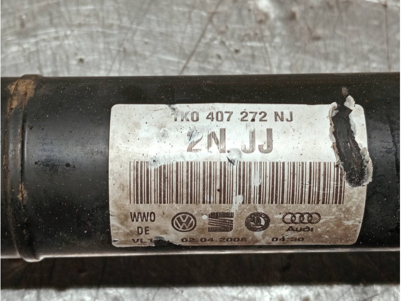 Recambio de transmision delantera derecha para seat leon (1p1) referencia OEM IAM 1K0407272NJ  