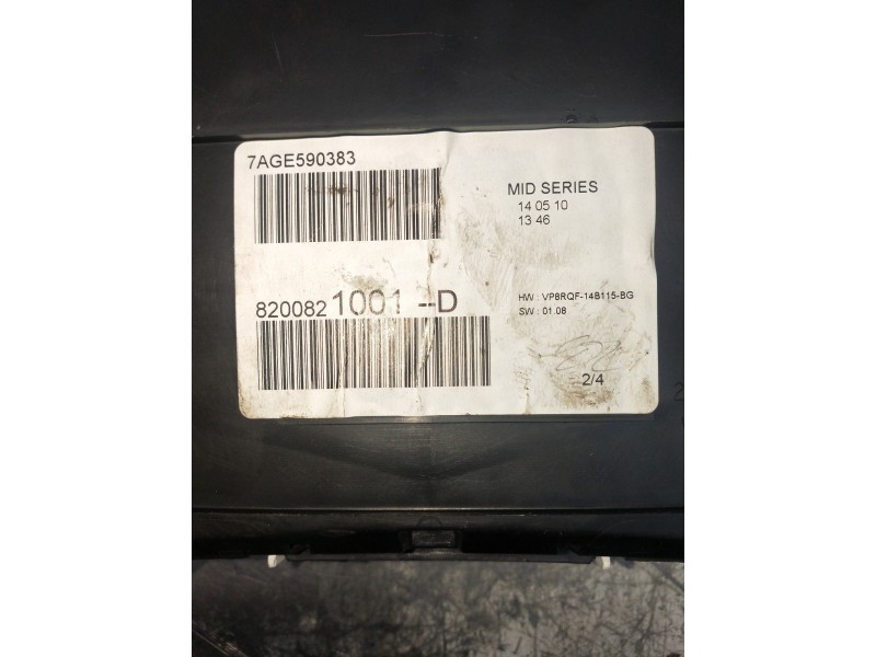 Recambio de cuadro instrumentos para renault clio iii referencia OEM IAM 8200821001 7AGEJ590383 