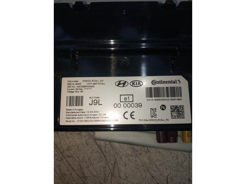 Recambio de modulo electronico para hyundai kona n os referencia OEM IAM 96510J9000 A3C0689400600 