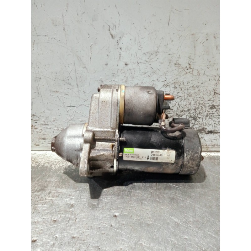 Recambio de motor arranque para opel corsa c referencia OEM IAM 09115191 D6RA249 
