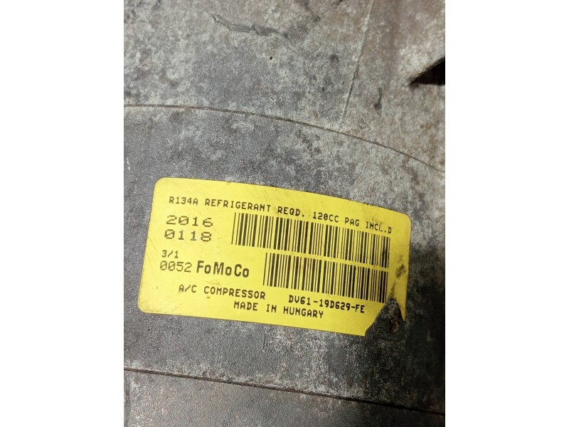 Recambio de compresor aire acondicionado para ford focus turn. referencia OEM IAM DV6119D629FE  