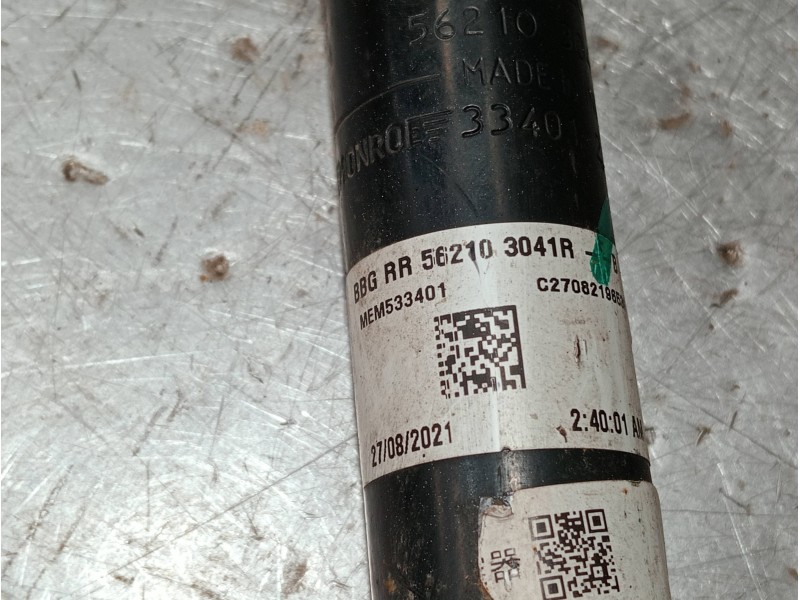 Recambio de amortiguador trasero izquierdo para dacia spring referencia OEM IAM 562103041R  