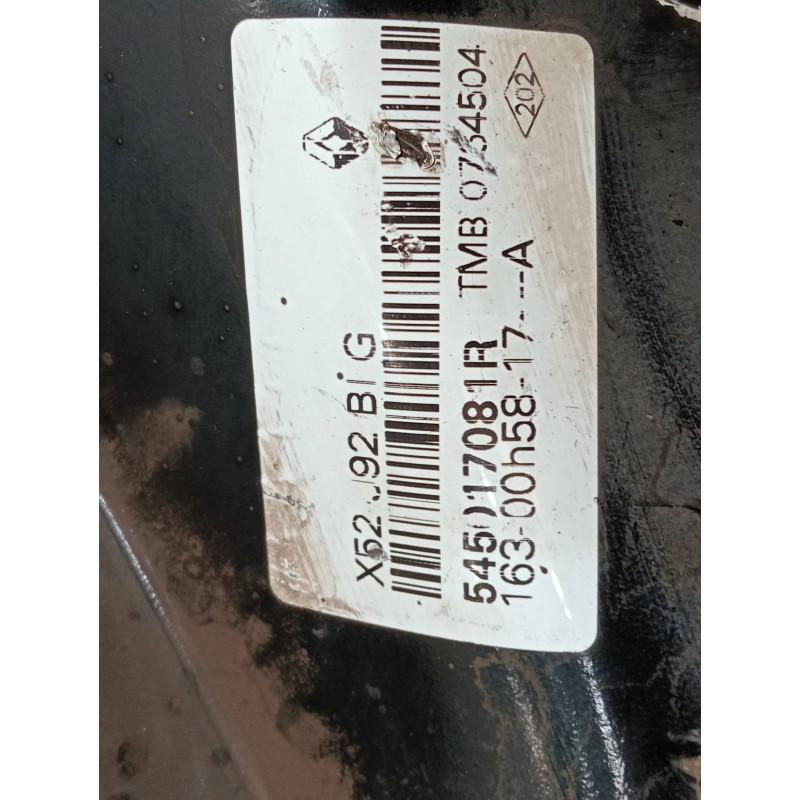 Recambio de brazo suspension inferior delantero izquierdo para dacia sandero referencia OEM IAM 545017081R  