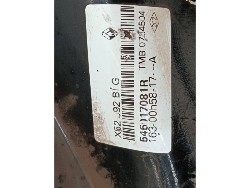 Recambio de brazo suspension inferior delantero izquierdo para dacia sandero referencia OEM IAM 545017081R  