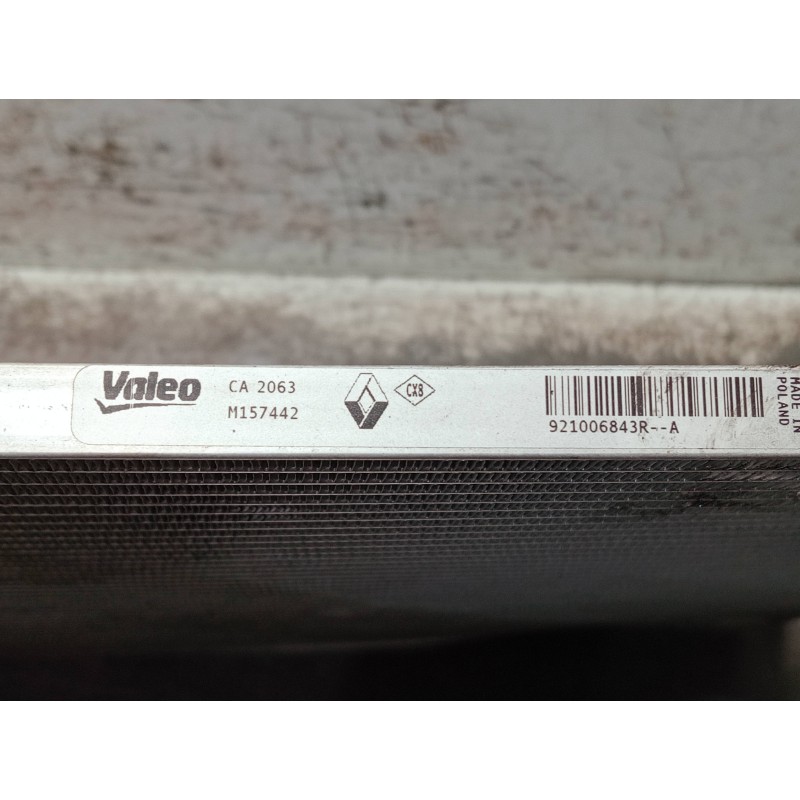 Recambio de condensador / radiador aire acondicionado para dacia sandero referencia OEM IAM 921006843R M157442 