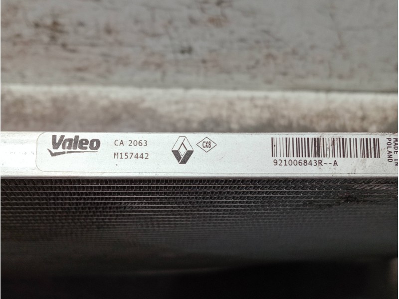 Recambio de condensador / radiador aire acondicionado para dacia sandero referencia OEM IAM 921006843R M157442 