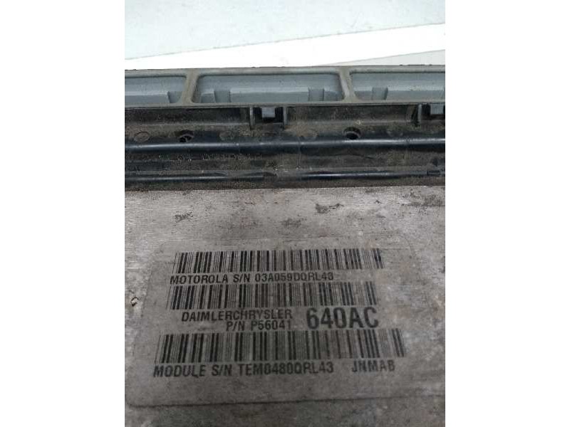 Recambio de centralita motor uce para jeep cherokee (xj) 2.5 turbodiesel referencia OEM IAM P56041640AC   Recambio de centralita motor uce para jeep cherokee (xj) 2.5 turbodiesel referencia OEM IAM P56041640AC