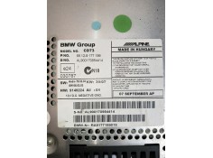 Recambio de sistema audio / radio cd para bmw serie 3 berlina (e90) referencia OEM IAM 65129177199 9149224  2